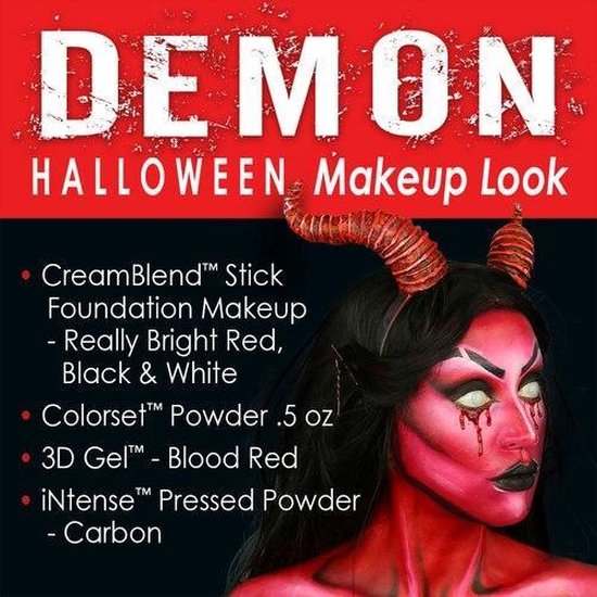 Mehron CreamBlend Stick Makeup - Really Bright Red