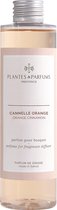 Plantes & Parfums Natuurlijke Orange Cinnamon Geurolie & Navulling Geurstokjes - Kruidige Geur - 200ml