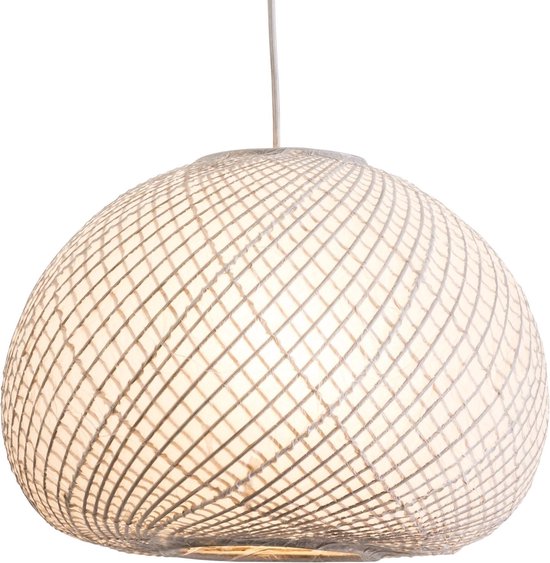 Fine Asianliving Bamboe Hanglamp Lamp Met Rijstpapier - Kyoto D40xH28cm |  bol.com