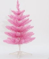 onderschrift loyaliteit Bek Kerstboom - Kunststof - Roze/paars - 60 cm | bol.com