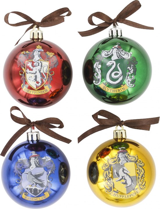 Harry Potter - Set of 4 Tree Decorations | bol.com