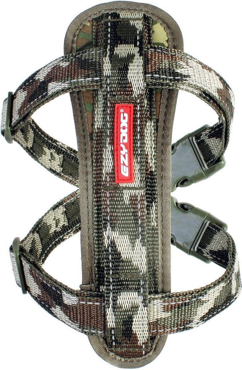 EzyDog Chest Plate Hondentuig - Harnas voor Honden - XL - Camouflage