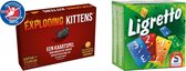 Spellenbundel - Kaartspel - 2 stuks - Exploding Kittens & Ligretto