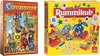 Afbeelding van het spelletje Spellenbundel - Bordspel - 2 Stuks - Carcassonne Junior & My First Rummikub