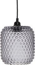 MLK - Hanglamp - 1 lichts - E27 - Grijs - ca. 20cm (L/T) x 20cm (B) x 27cm (H) ca. 1100 g