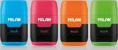 Milan Compact Gum en dubbele puntenslijper in één