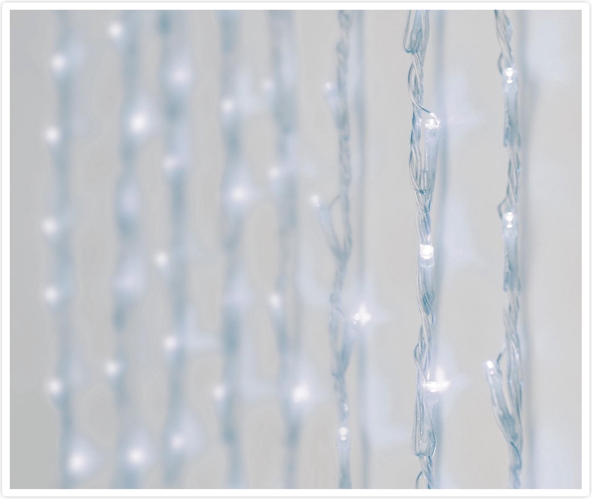 Home & Styling Kerstverlichting Waterval 220 Led 2 Meter Wit