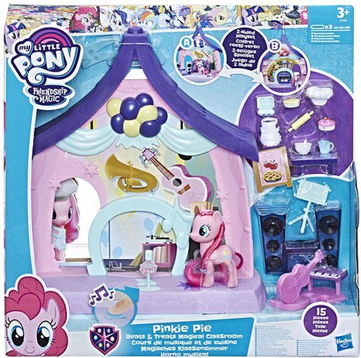 ik heb het gevonden Huis Consulaat My Little Pony Beats And Treats Magical Classroom | bol.com