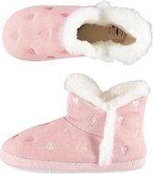 Apollo Homewear Hoge pantoffels  Dames huisboots roze 41/42 - Cosy kwalitatieve pantoffels