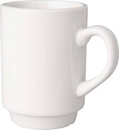 Mug Mammoet Vending Budgetline 19 cl - 9 cm - Blanc 12 pièce (s)