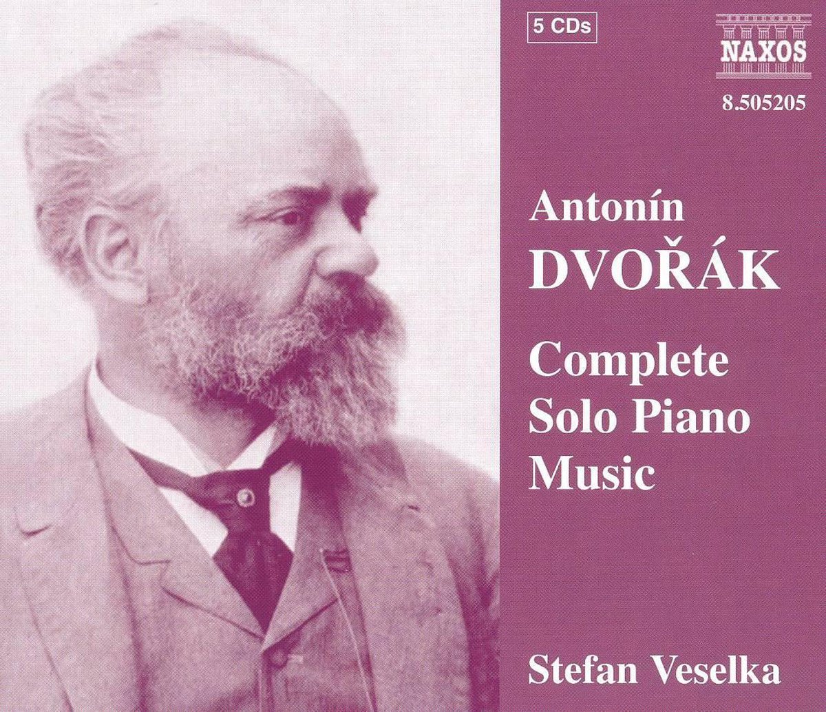 Stefan Veselka - Dvořák: Complete Piano Works (5 CD)