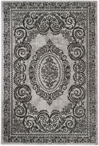 Vloerkleed Style - Oosters Design Grijs-80 x 300 cm