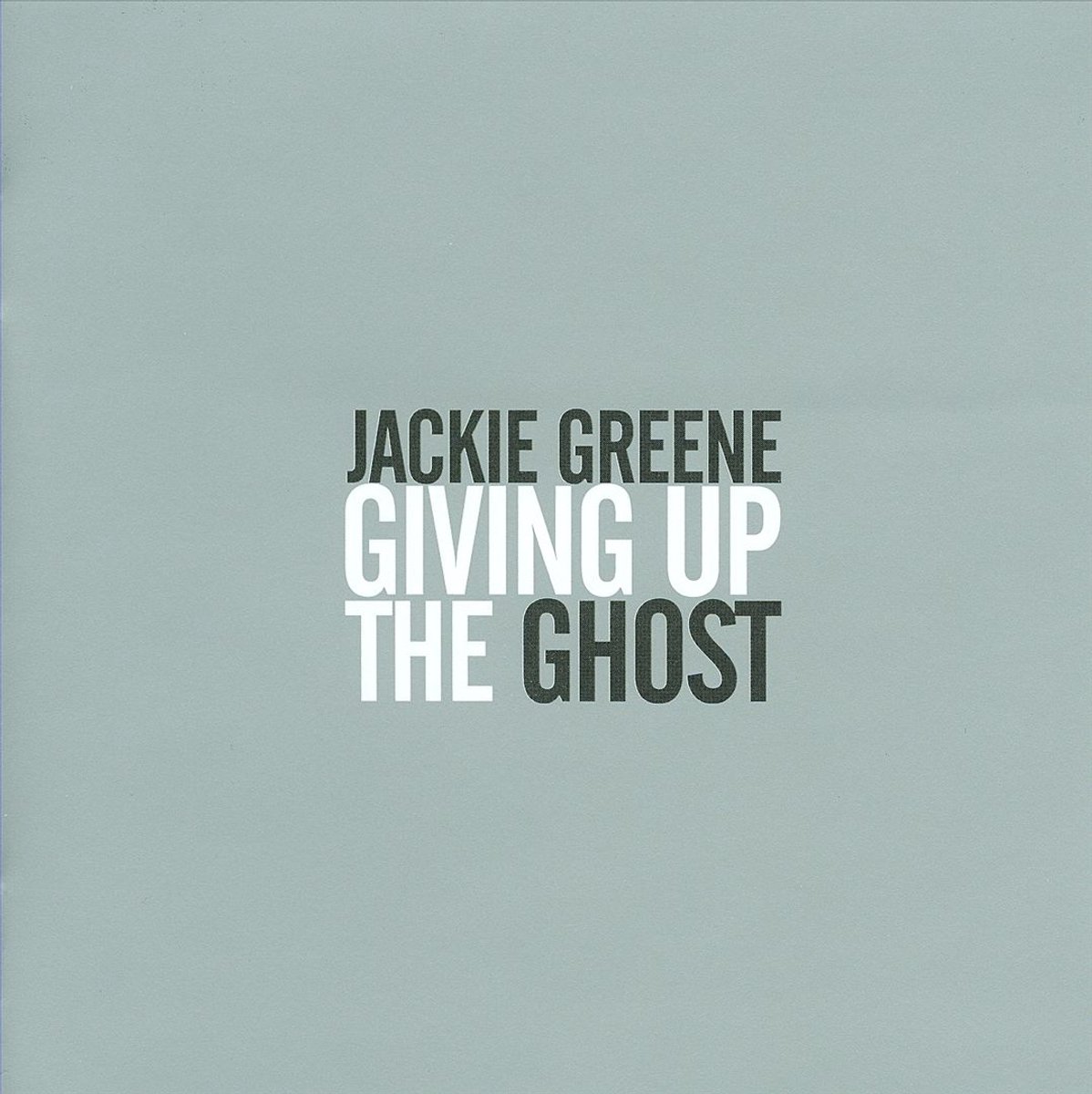 Giving Up The Ghost