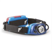 Hoofdlamp - 250 lumen - IPX4 waterdicht - 3 AAA batterijen - 125 meter reikwijdte - hoofdlamp LED met rood achterlicht - 8 lichtstanden - Favour
