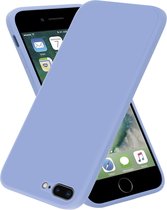 Telefoonhoesje - Back Cover - Geschikt Voor Apple IPhone 8 Plus - Paars En Paars Telefoonhoesje - Back Cover - Geschikt Voor Apple IPhone 8 Plus - Paars En Paars