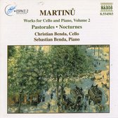 Martinu: Works for Cello and Piano Vol 2 /C. Benda, S. Benda