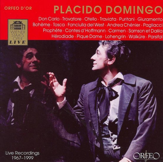 Pl Cido Domingo Live Recordings 196 Placido Domingo CD Album