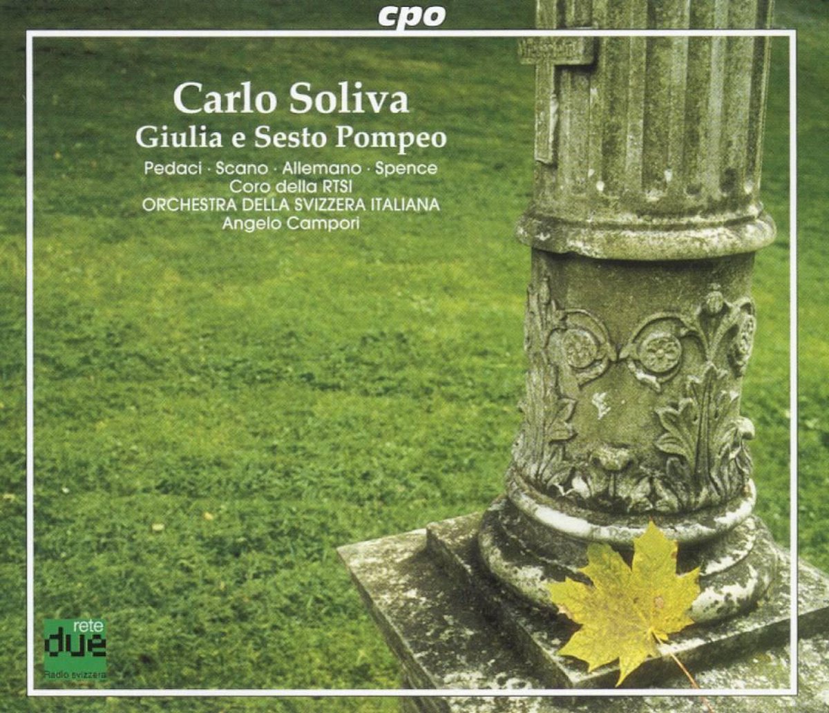 Giulia E Sesto Pompeo (Campori, Orch. Della Svizzera Italia)