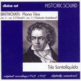 Trio Santoliquido - Beethoven: Piano Trios (CD)
