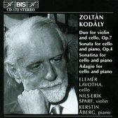 Elemér Lavotha, Nils-Erik Sparf, Kerstin Alberg - Kodály: Duo For Violin, Cello & Piano (CD)