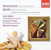 Shostakovich: Piano Concerto No. 2; Bartók: Piano Concerto No. 3; Sonata for Two Pianos and Percussion