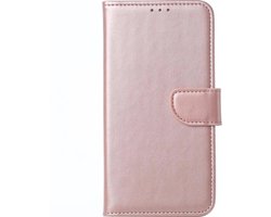BixB iPhone 11 Pro hoesje - bookcase rose goud + tempered glas screenprotector