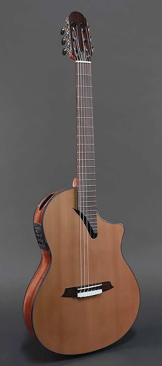 Klassieke gitaar 4/4 Martinez Performer Series MS14M Pre Elektrisch-Akoestisch
