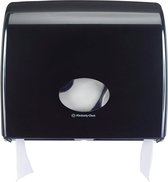 Kimberly Clark toiletpapierdispenser Aquarius Jumbo, zwart