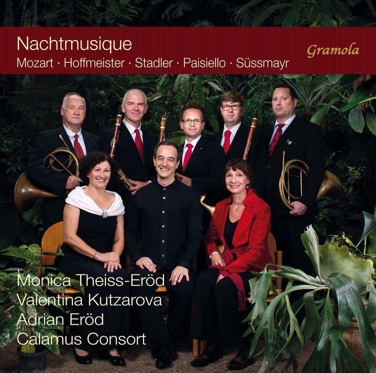 Nachtmusique: Mozart, Hoffmeister, Stadler, Paisiello, Süssmayr - Adrian Eröd/Calamus Consort/Monica Theiss-Eröd