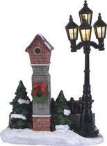 Luville - Birdcage W.Old English Street Lantern B/O - Kersthuisjes & Kerstdorpen