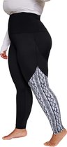 Plus Size Sportlegging Met Hoge Taille|High Waist|(Snake Leg) L