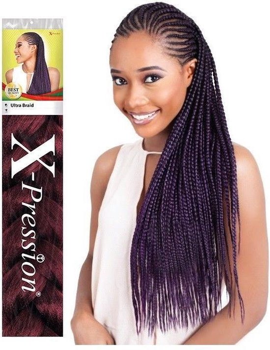 Blauwdruk opbouwen auteur Expression X-pression Hair 6 Ultra Braids Super Extension- Nep/ Vals Haar  Nummer ... | bol.com