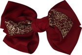 Jessidress Haarclip Feestelijke Haarstrikje Meisjes Haar clips - Bordeaux