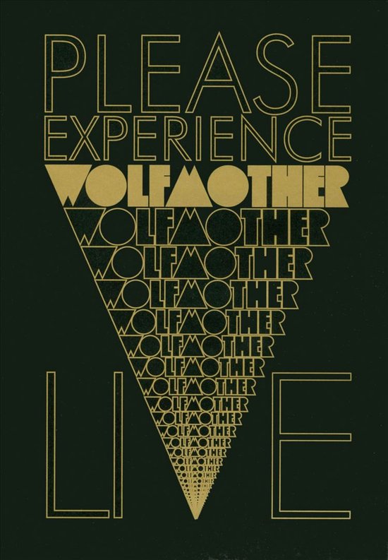 Cover van de film 'Wolfmother - Please Experience Live'