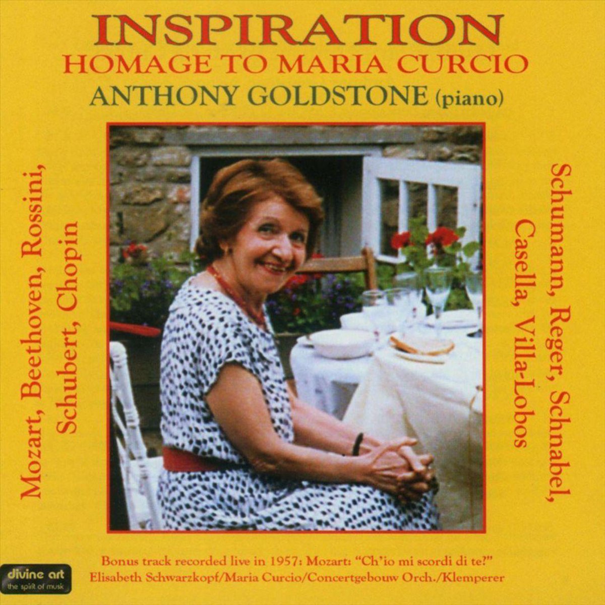 Anthony Goldstone - Inspiration - Homage To Maria Curci (CD)
