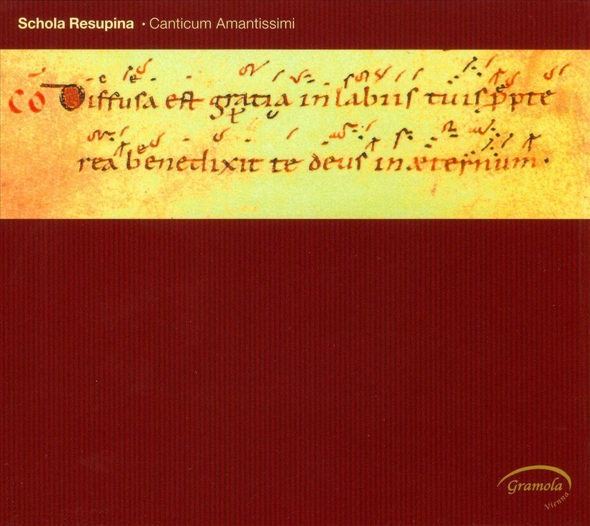 Schola Resupina: Canticum Amantissimi