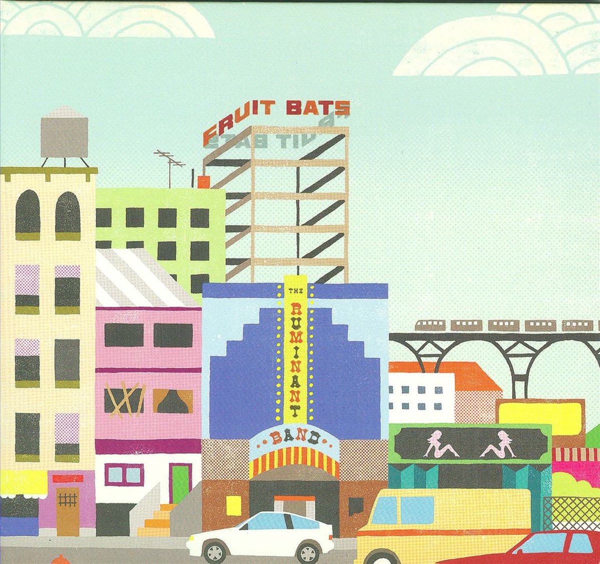 Ruminant Band, Fruit Bats CD (album) Muziek