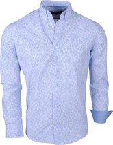 Jan Paulsen - Heren Design Overhemd - Regular Fit - Blauw