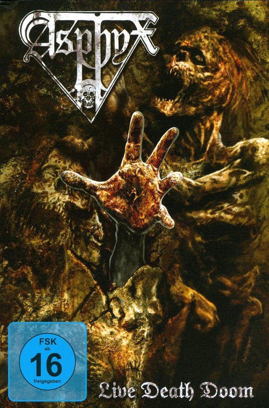 Cover van de film 'Asphyx - Live Death Doom'