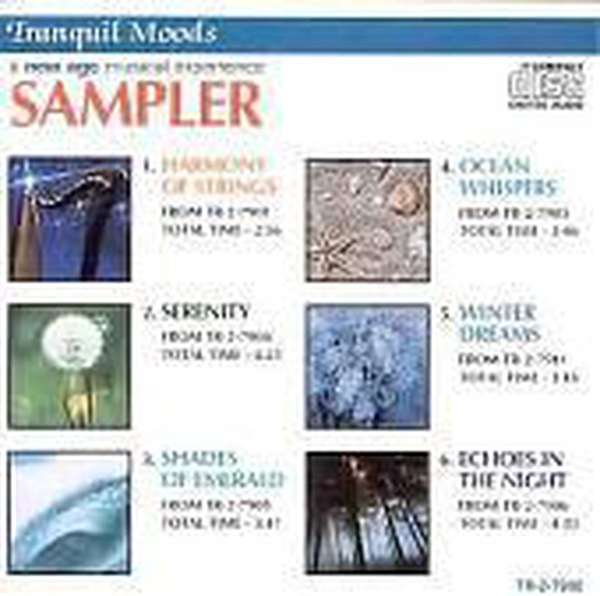 Tranquil Moods: Sampler