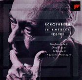 Schoenberg in America 1934-1951 / Ax, Mann, Reich