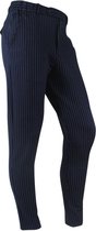 Ferlucci - Heren Pantalon - Stretch - Met Krijtstreep - Paulo - Navy