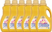 Woolite - Pro Care - Wasmiddel - 6 x 1 Liter (96 Wasbeurten) - Voordeelverpakking