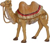 1x Kamelen beeldjes 13 cm dierenbeeldjes - Kerstbeeldjes/decoratiebeeldjes/kerststal beeldjes/dierenbeeldjes