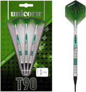 Unicorn Core XL T90 Green 90% Soft Tip - Dartpijlen - 21 Gram