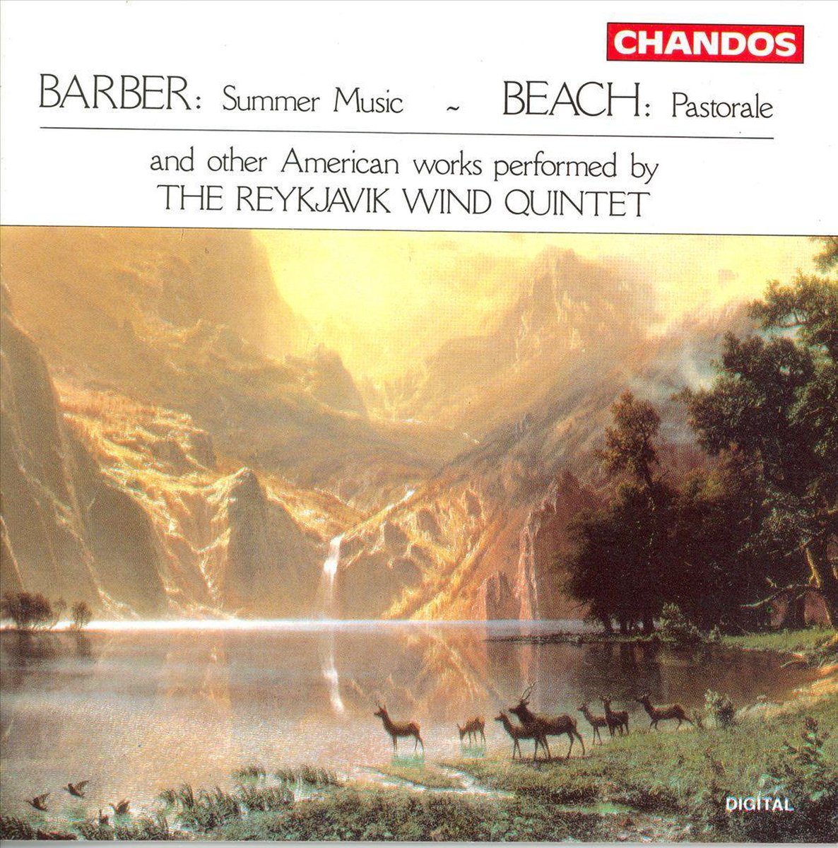 Barber: Summer Music; Beach, etc / Reykjavik Wind Quintet