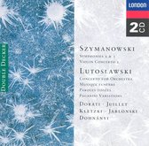 Lutoslawski: Concerto for orchestra; Szymanowski: Concerto for violin Op61