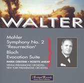 Mahler: Symphonie No. 2 + Bloch: Evocation Suite (