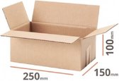 20 stuks Verzenddozen 25x15x10 -postdozen - Enkelgolfdoos