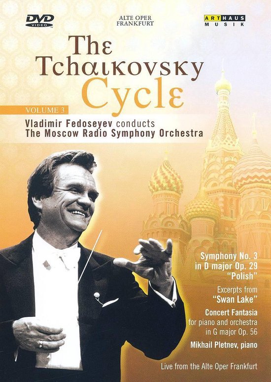 Cover van de film 'P.I. Tchaikovsky - Tchaikovsky Cycle Vol.3'
